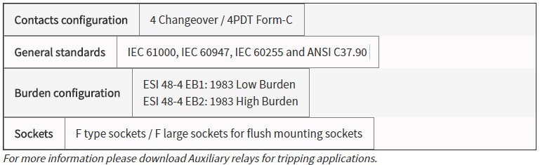 BF-4R lockout relay - 2