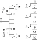 BF-4R lockout relay - 3