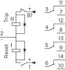 BF-4RP lockout relay - 3